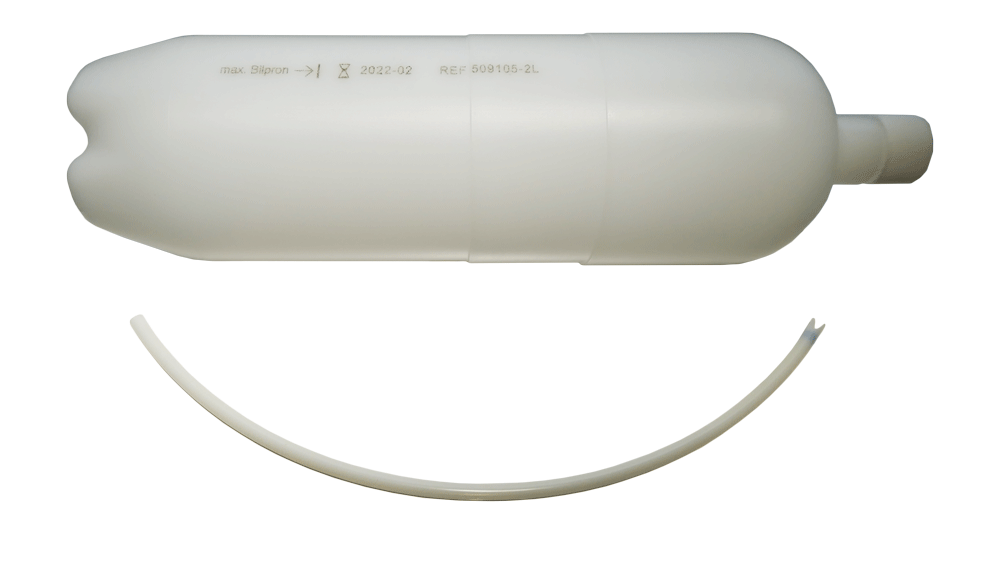 Bottle 2 litres with suction tube