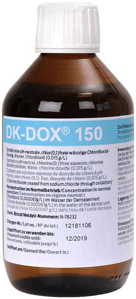 DK DOX 150 Set of 6 bottles, 250 ml each