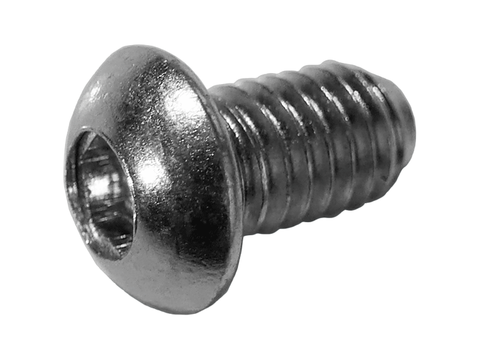 Fillister head screw 7380 M6x10 8.8 Zn