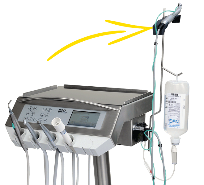 Support de moteur pour moteur de chirurgie W&H Implantmed EM-19 LC