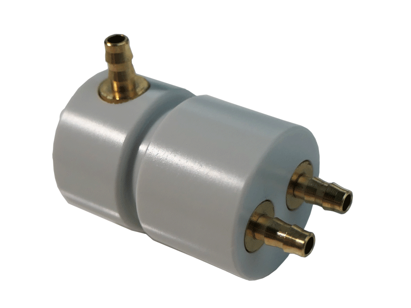AVK angle check valve AD12,0x17,5mm grey