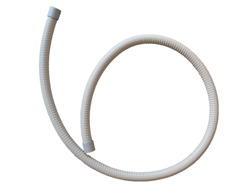 Suction tube grey, large suction (spray mist), Ø 17.5 mm, L=1430 mm (L1-D1 series)