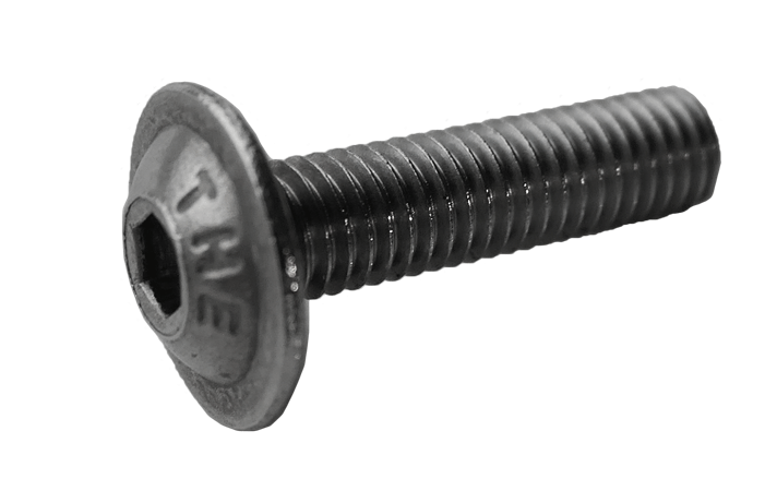 Fillister head screw ISO7380 M5x25 with flange, A2