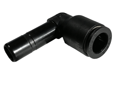 Angle connector D=8 mm
