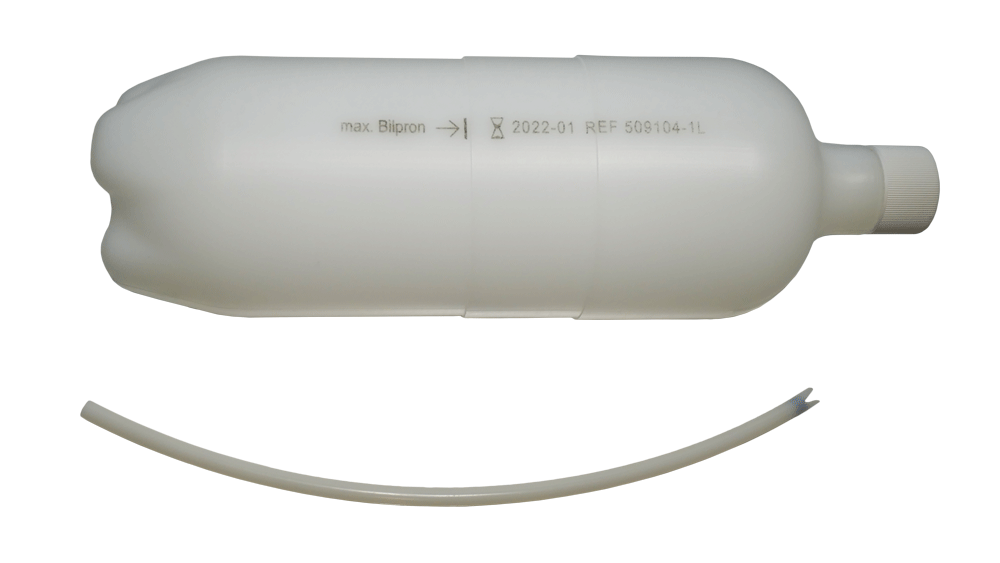 Bottle 1 litre with suction tube