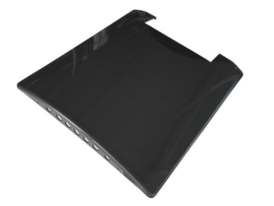 Back rest cover D1/D2 anthracite, without button